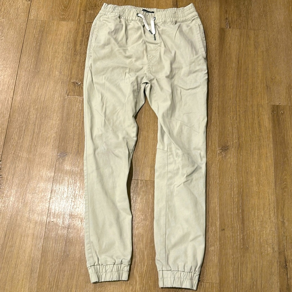 Zanerobe Sureshot Tan Jogger Pant Size 32